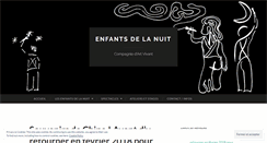 Desktop Screenshot of enfantsdelanuit.com